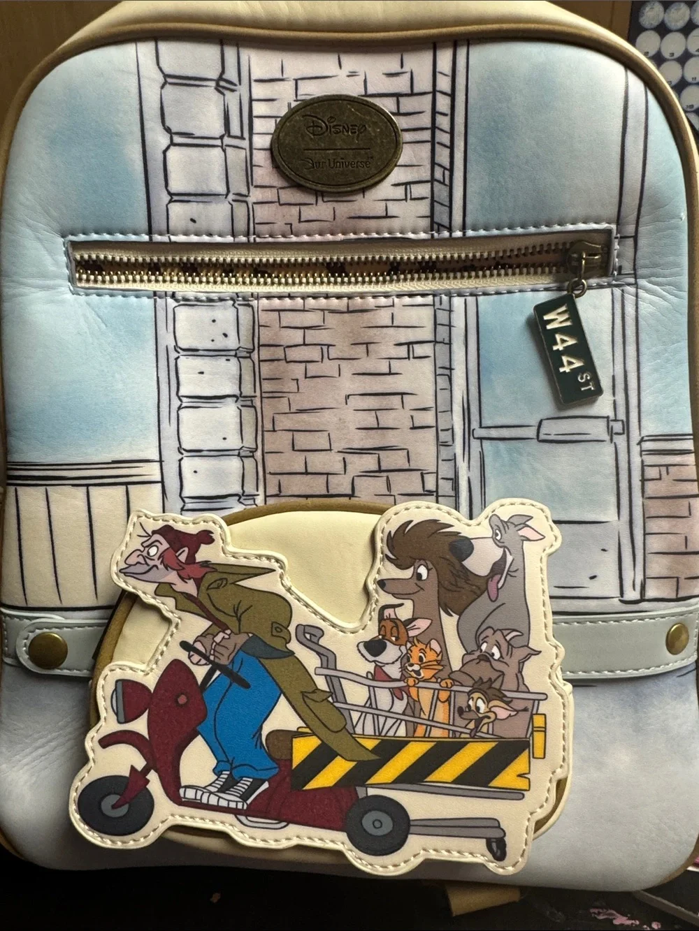 Disney Oliver and Company Backpack & coin purse - 2pc